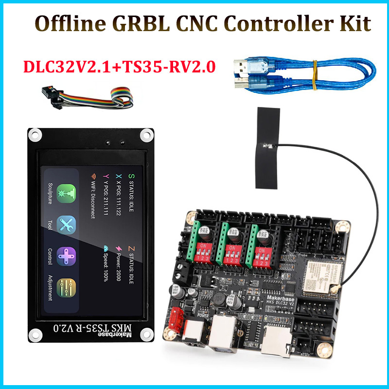 Makerbase MKS DLC32 V2.1 32Bit - Grbl 32 Bit Control Board Offline Display 리뷰 및 가격
